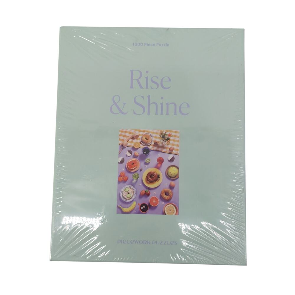 Anthropologie Piecework Puzzle Rise & Shine Puzzle 1000 Pcs Brunch - Picture 14 of 14